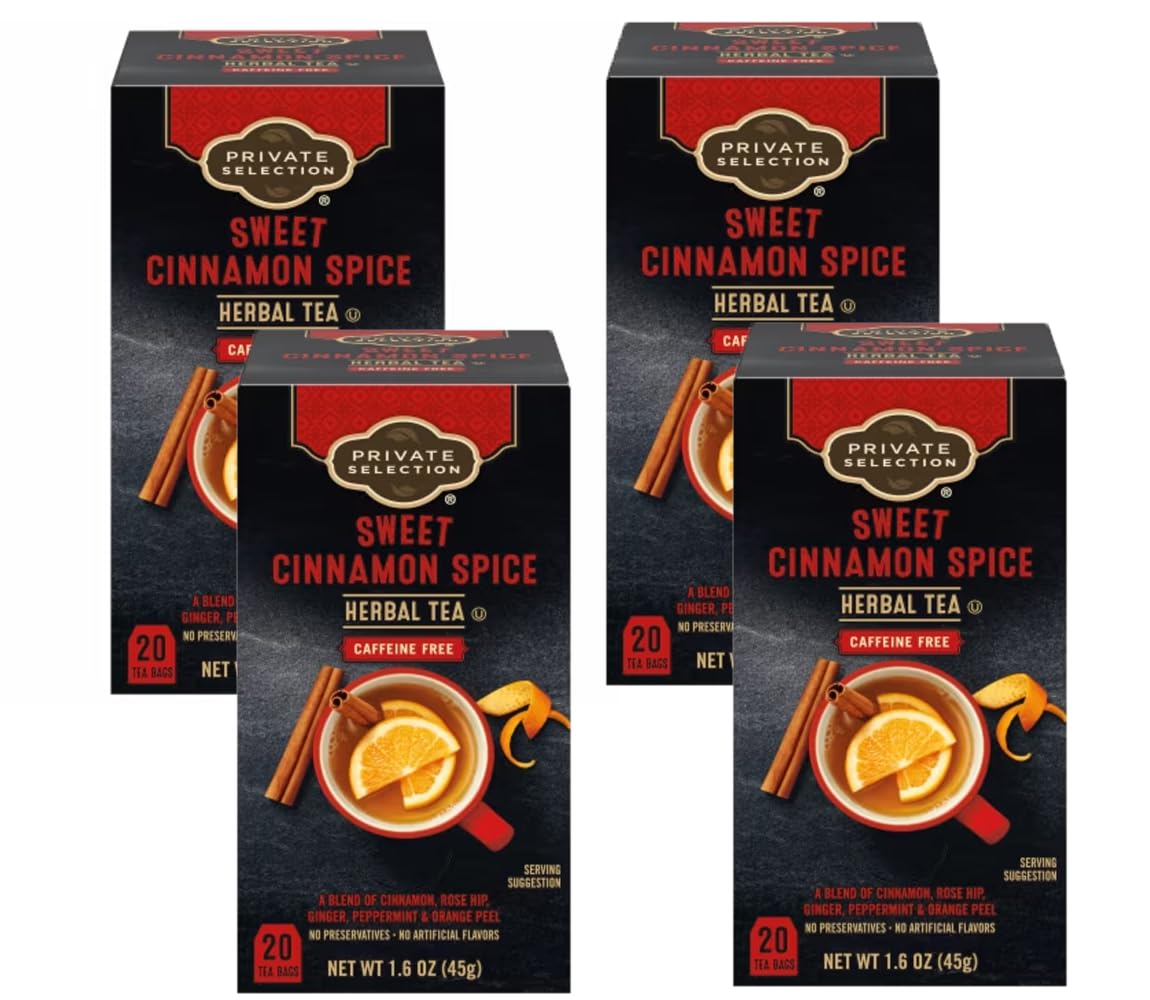 Cinnamon　即購入大歓迎！ページ Amazon.com : Herbal Tea Private Selection Sweet Cinnamon Spice
